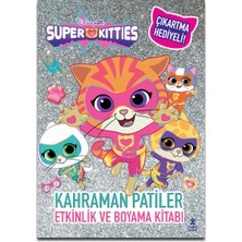 Doğan Çocuk Dısney Superkıttıes –  Kahraman Patiler Etkinlik ve Boyama Kitabı