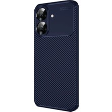 Alemdar Pazarlama Realme Note 60 Kılıf Auto Focus Karbon Kapak - Lacivert