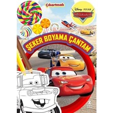Doğan Çocuk Disney Pixar Arabalar - Şeker Boyama Çantam - Çıkartmalı