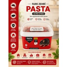 Pasta Fare ve Sıçan Yemi Zehiri 1 Kilo. Etkili Yeni Nesil Formül