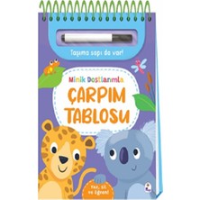 İndigo Çocuk Minik Dostlarımla Çarpım Tablosu – Yaz, Sil ve Öğren