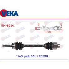 Komple Aks Renault R12 / R12 Toros 1,3 1,4 1300CC 1400C 655 Mm. 1971-2000 7701498699 Veka RN8024 1 Adet
