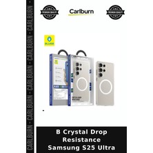Carlburn B Crystal Drop Resistance Samsung S25 Ultra Cep Zırhı Cihaz Kabı Telefon Kılıfı