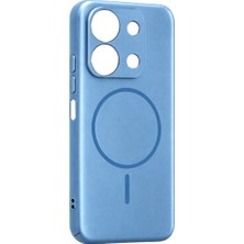 Xiaomi Redmi 15C 4g Mika Pc Magsafe Kapak - Açık Mavi