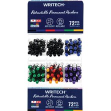Wrıtech W-805P Basmalı Permanent Kalem - 72'li Stand