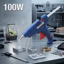 Seraviax 100W Sıcak Silikon Tabancası - Elektrikli - 11 mm Mum Silikon Uyumlu
