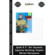 Carlburn Ipad 9.7" Air Uyumlu Special Writing Tablet Ekran Koruyucu Saydam Koruma Cihaz Kılıfı Notluk