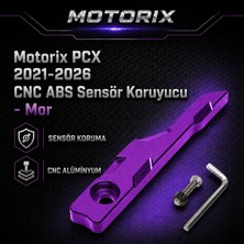 Motorix Pcx 2021-2026 Abs Sensör Koruyucu - Mor