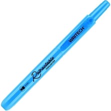 Writech W-805S Basmalı Fosforlu Kalem Pastel Mavi - 12'li Kutu