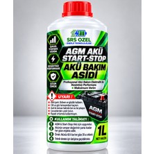 Srs Ozel AGM Akü Bakım Asidi Akü Canlandırma Start Stop Akü