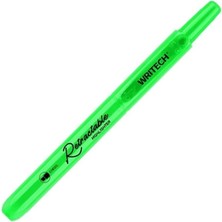 Wrıtech W-805S Basmalı Fosforlu Kalem Neon Yeşil - 12'li Kutu