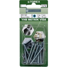 Torex Dın 965 5*50 Yhb Küt Uçlu Metrik Vida
