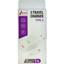 And Type-C USB Şarj Aleti And-A6 1 Adet