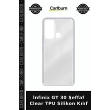 Carlburn Infinix Gt 30 Şeffaf Clear Tpu Silikon Kılıf Telefon Kabı Cep Telefonu Cihaz Koruyucu