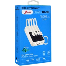 And Dijital Powerbank 10000 Mah 2.1A Pw-04 1 Adet