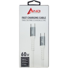 And A661 60W Type-C To Type-C Pd Kablo 1 Adet