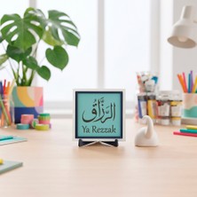 Miawiki Manevi Derinlik Çağrıştıran Ya Rezzak Lafizli Islami Dekor Dekoratif Hediyelik Obje - Ince Zevkleri Yansıtan Bir Detay, Yeni Yuvanın Ilk Hatırası Olarak (Minyatür) 10X10 cm