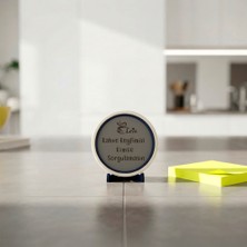 Miawiki Fincan Ikonlu ve "kahve Keyfimizi Kimse Sorgulamasın" Yazılı Dekoratif Süs Tutkunları Için Özel Hatıra 10X10 cm