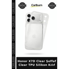 Carlburn Honor X7D Clear Şeffaf Clear Tpu Silikon Kılıf Mobil Aksesuar Cep Telefonu Telefon Kılıfı