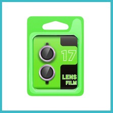 Defne Store iPhone 17 Uyumlu Raze Metal Kamera Lens - Açık Mor Dfnbez
