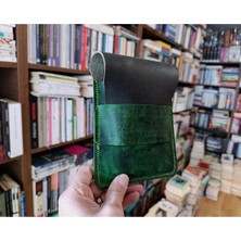 Mahfuz Leather Hakiki Deri El Emeği Hermeƨ Dikiş Stili Özel Kalemleriniz Için Kalemlik Kalem Kutu ( 8*9 Kalem Için ) DAK422