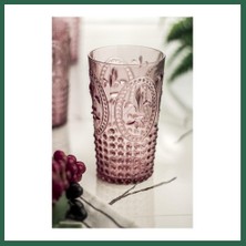 Vintessy Vıntessy Akrilik Mürdüm Tekli Uzun Bardak & Su Meşrubat Bardağı 750 ml ( Büyük Boy & Cam Değildir ) BZS01