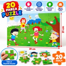1276- Ilkbahar Ahşap Yer Puzzle