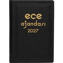 Ece Ajandası Anadolu 2027 - 17X25 Klasik Ciltli Ticari Ajanda - Kasa Ajandası