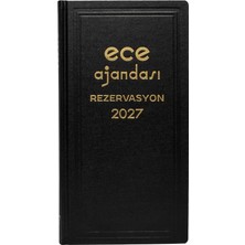 Ece Ajandası Avrasya Rezervasyon 2027 - Tarihli Randevu Takip Rezervasyon Ajandası 17X33