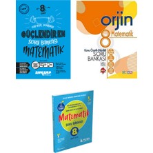 Ankara Yayıncılık Ankara Muba Gama Orjin 8. Sınıf Matematik Soru Bankaları 3 Kitap Set