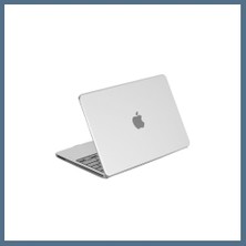 Bezos MacBook Neo Şeffaf Macbook Kapak - Şeffaf Bbz