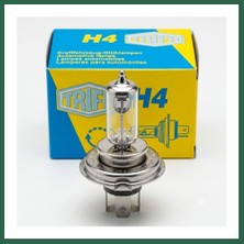 Vintessy Vıntessy Trıfa H4 60/55 Watt 12V P43T Halojen Far Ampulü 1 Adet Sarı 016661 BZS01