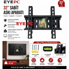 Ncpline Televizyon Duvar Askı Aparatı Tüm Tv 'lerde Uyumlu 19  20  22  24  28  32 Inç Inç