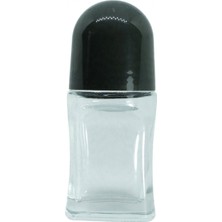 Boş Parfüm Şişesi 50 ml (3 Adet) Şeffaf Roll-On Boş Şişe