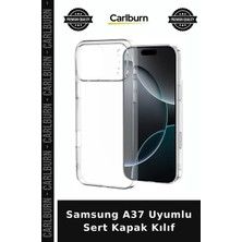 Carlburn Samsung A37 Uyumlu Sert Kapak Kılıf Cihaz Zırhı Cep Aksesuar Telefon Örtüsü