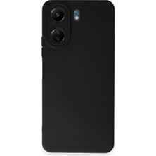 Xiaomi Redmi 13C Kılıf Nano Içi Kadife Silikon - Siyah