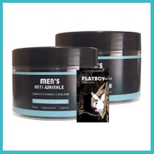 Defne Store Mens 2tane 100 ml SNMP20300 Antiwrinkle Erkek Yüz Cilt Kremi Smoothing Cream + Yanında Jel Dfnbez