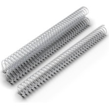 Sarff 25MM Şeffaf 3:1 Helezon Spiral Poşet - 100 Adet