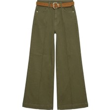 Çımalı Kot Pantolon Yeşil - 32