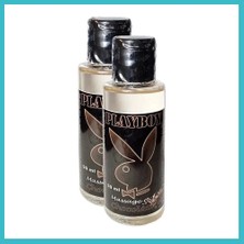 Defne Store Playboy Chocolate Flavored Massage Oil 100ML Çikolata Aromalı Masaj Yağı x 2 Adet Dfnbez