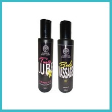 Defne Store Cobeco Vanilla Tasty Lube & Body Massage Oil Vanilya Aromalı 100ML ve Vücut Masaj Yağı 100ML Set Dfnbez