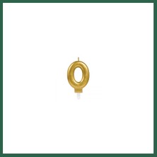 Vintessy Vıntessy 0 Rakam Mum Gold Renk BZS01
