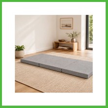 Bezos Üç Parçalı Katlanır Minder · 60 × 180 × 7 cm | Gri | Iç Mekân Arz
