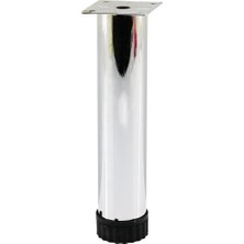 KRT Ibico Tablalı Koltuk Baza Ayak 20CMX42MM 90-12139-E-01 Metal Plastik Ayarlanabilir Pingolu - 10'li Paket