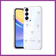 Bezos Samsung Galaxy A57 5g Uyumlu Fiyonk Desenli Kapak - Desen 5 Atg