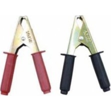 KRT-1004 Oto ve Araç Akü Takviye Maşası Büyük 16.5cm Metal Plastik Tutma Kılıflı - 10'li Paket