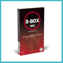 Defne Store S-Box Kabartma Yüzeyli Prezervatif 12LI Dfnbez