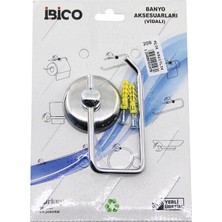 KRT Ibico Banyo BNY-208 Metal Açık Wc Kağıtlık Vidalı Montaj