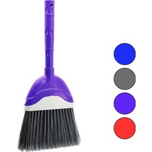 Ekol Fırça EF-169 Joker Renkli Plastik Süpürge Sap Çıkar-Tak-Uzat Saplı 31CM No-2 - 40'li Paket