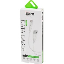 KRT Ibico İB-1002 (Usb To Telefon Şarj ve Data Kablosu 1mt 2.4A 2400MA Hızlı Iphone - 10'li Paket
